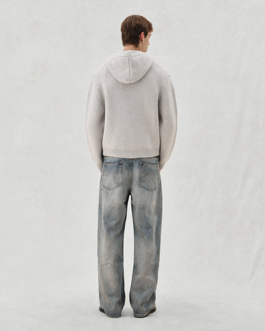 EV. KNIT ZIP GREY - 7