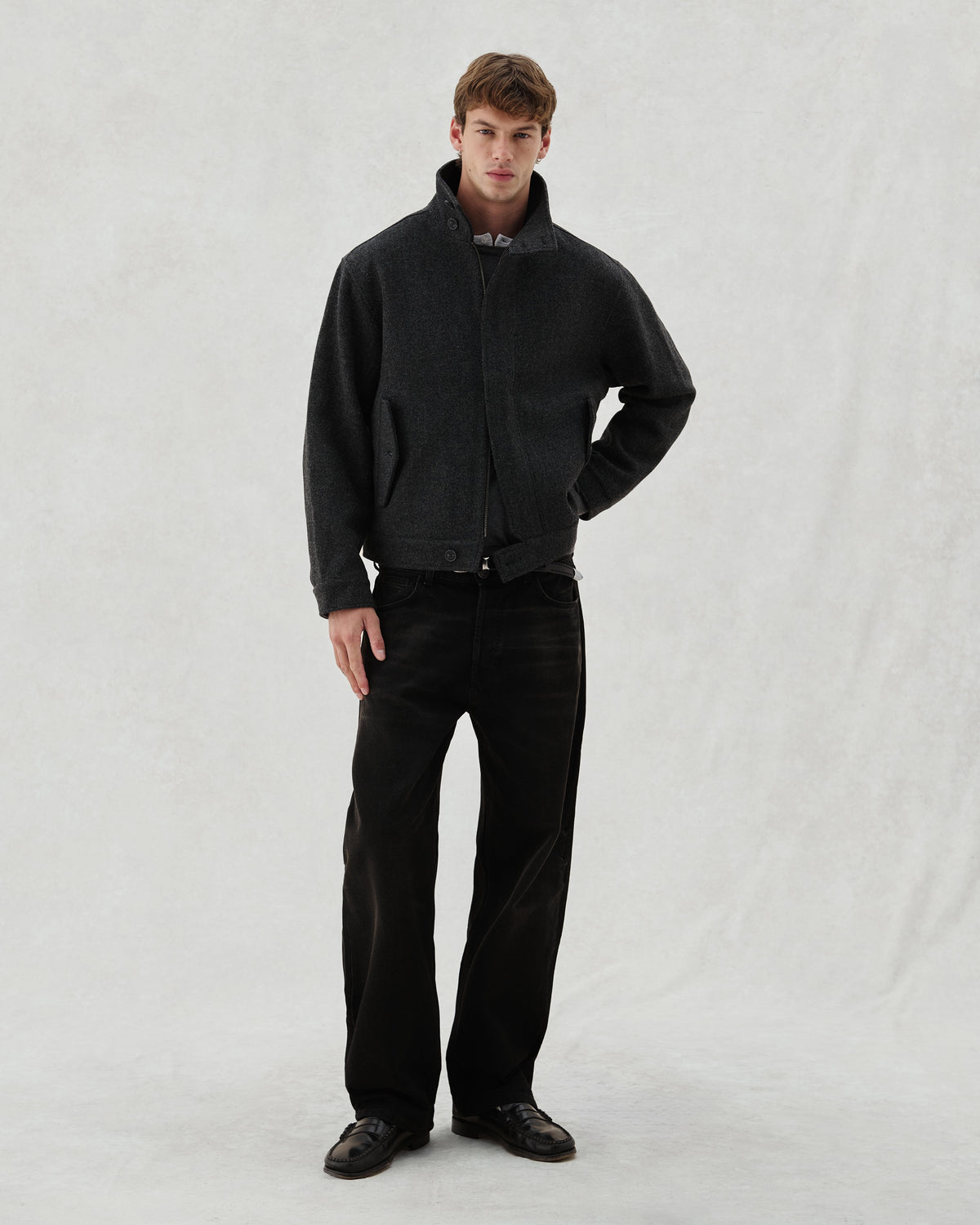 FW26 D2 HARRINGTON BLACK - 4