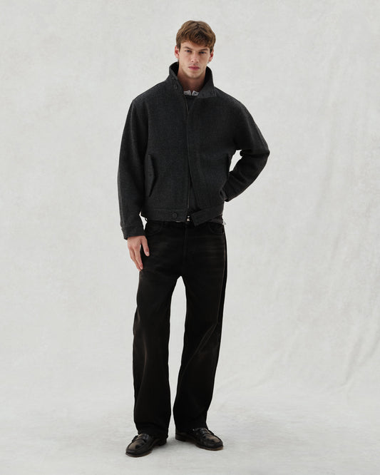 FW26 D2 HARRINGTON BLACK - 4