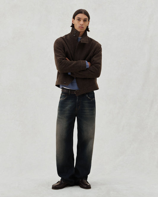 FW26 D2 HARRINGTON BROWN - 4