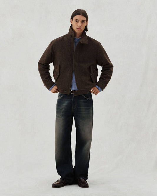 FW26 D2 HARRINGTON BROWN - 5