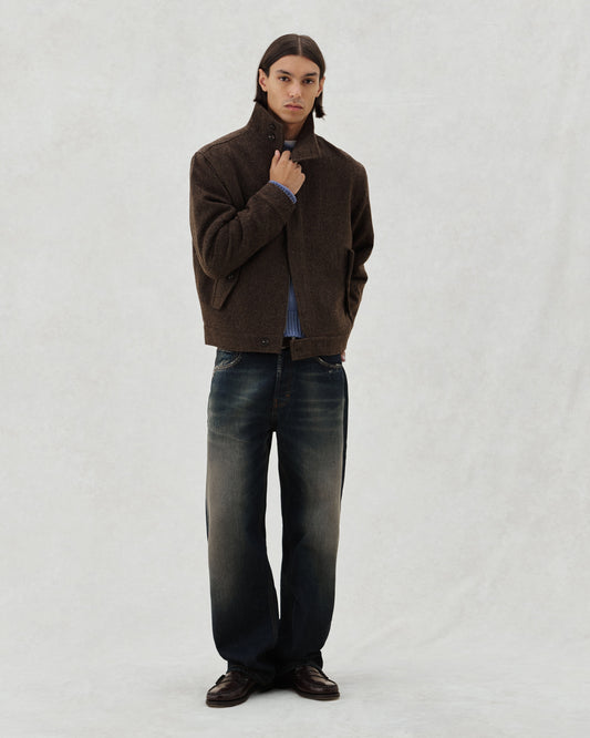 FW26 D2 HARRINGTON BROWN - 6