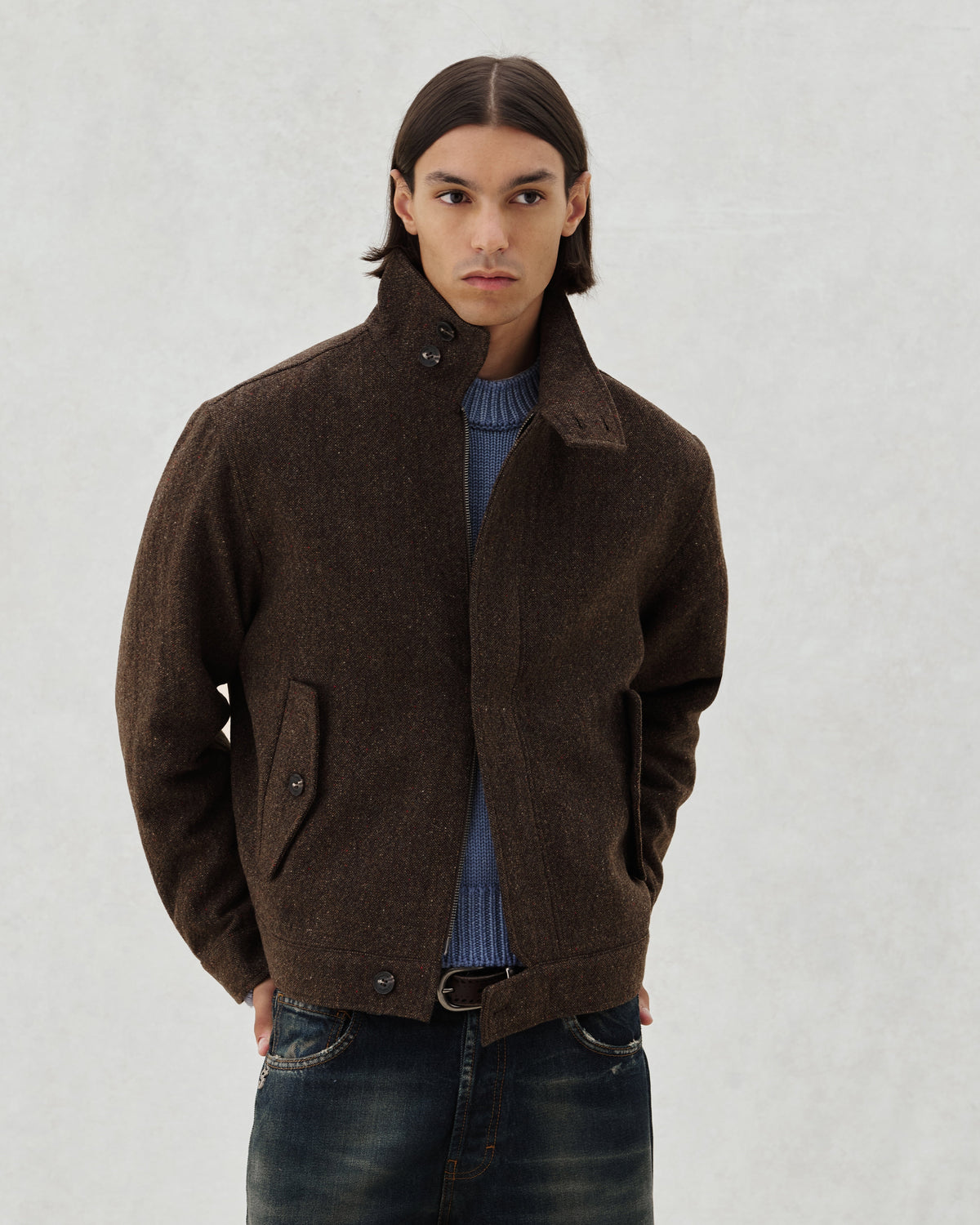 FW26 D2 HARRINGTON BROWN - 7