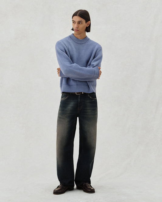 FW26 EV CREW KNIT AVIO - 2