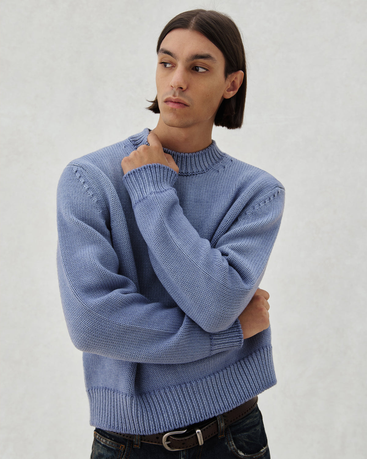 FW26 EV CREW KNIT AVIO - 4