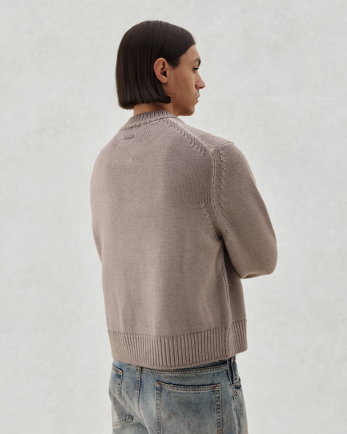 FW26 EV CREW KNIT SAND - 6