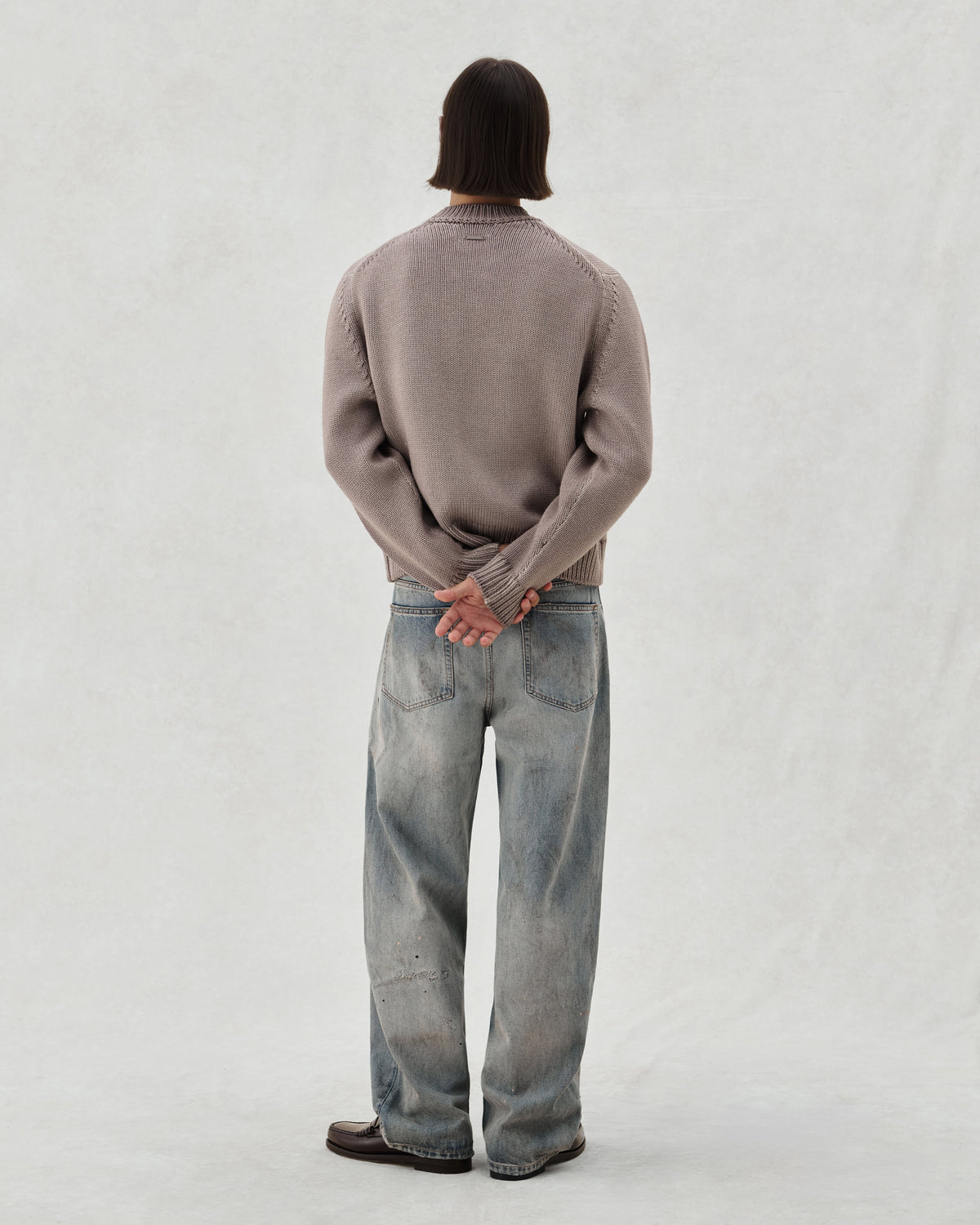 FW26 EV CREW KNIT SAND - 7