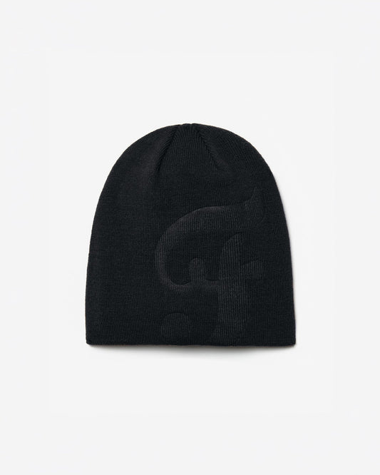 FW26 EV "F" BEANIE BLACK - 1