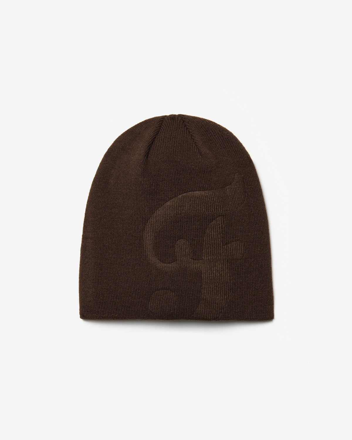 FW26 EV "F" BEANIE BROWN - 1