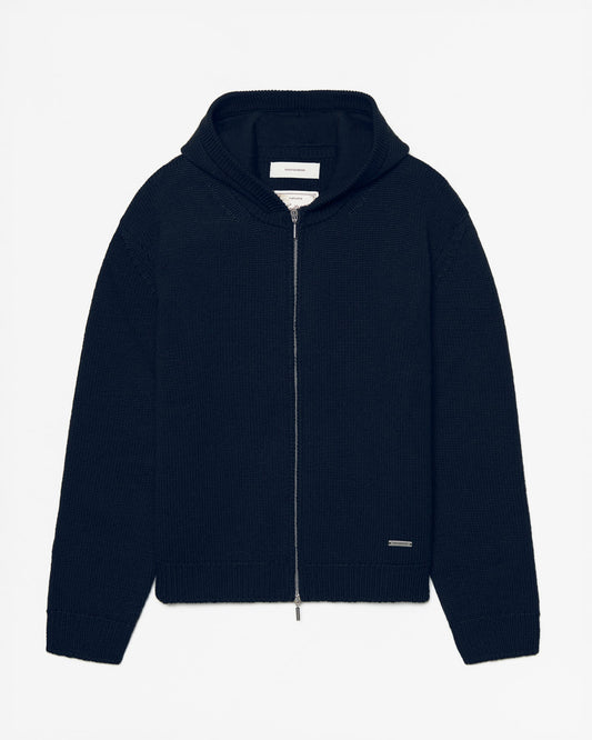 FW26 EV KNIT ZIP NAVY - 1