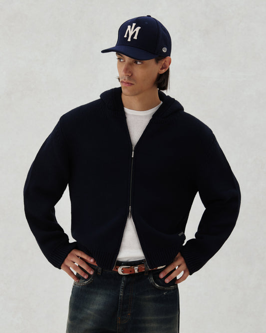 FW26 EV KNIT ZIP NAVY - 6