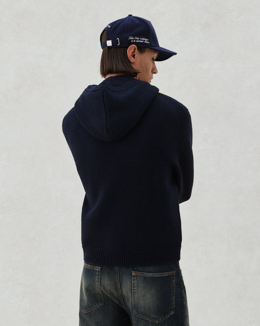 FW26 EV KNIT ZIP NAVY - 8