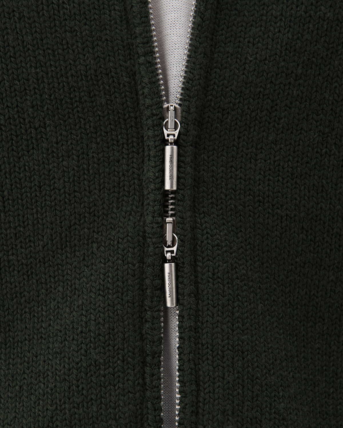 FW26 EV KNIT ZIP OLIVE - 4