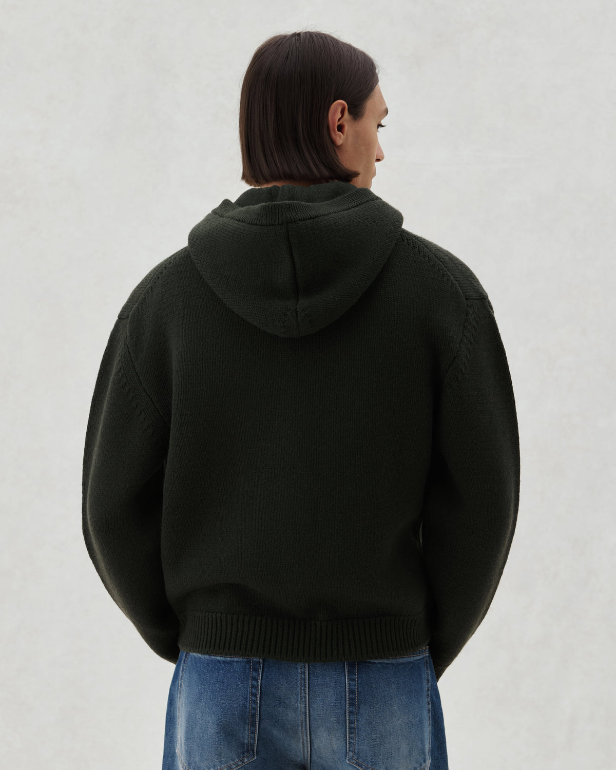 FW26 EV KNIT ZIP OLIVE - 5